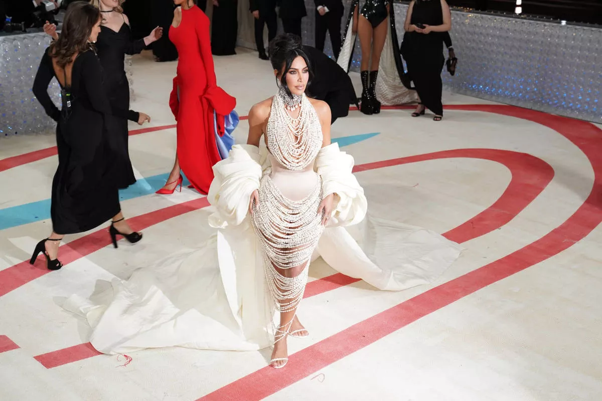 Kim Kardashian auf der Met-Gala 2023
